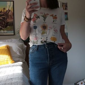 floral tee :)